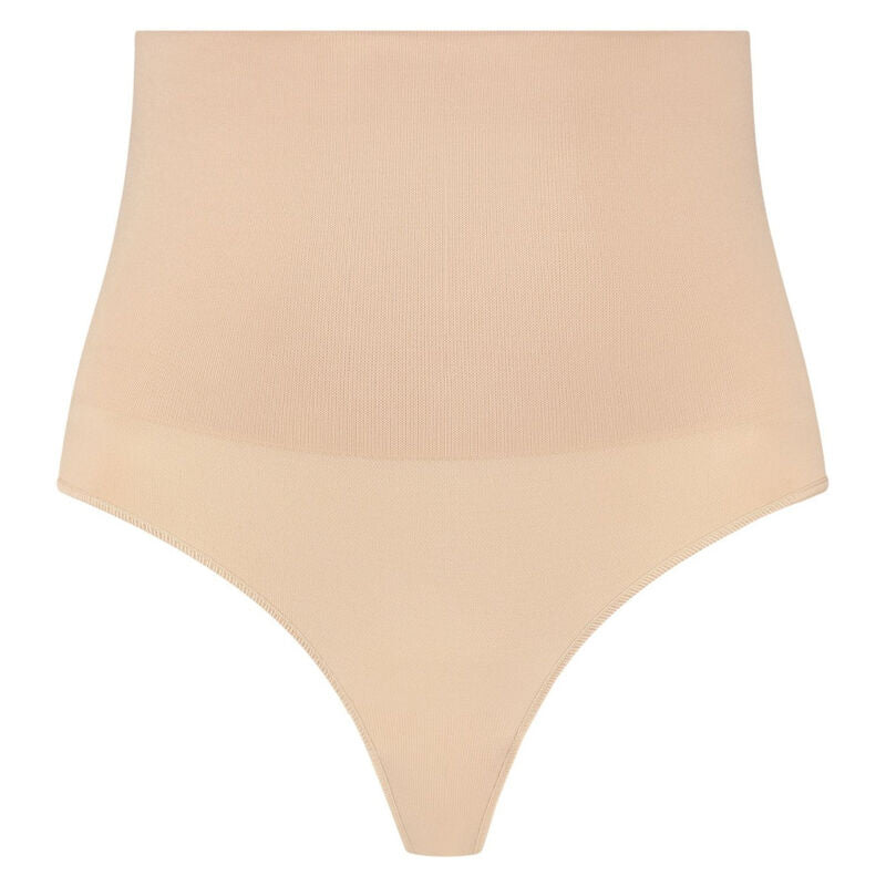 Bye Bra - Underwear Bye-Bra - Faja Sin Costuras Estilo Tanga Beige Talla M