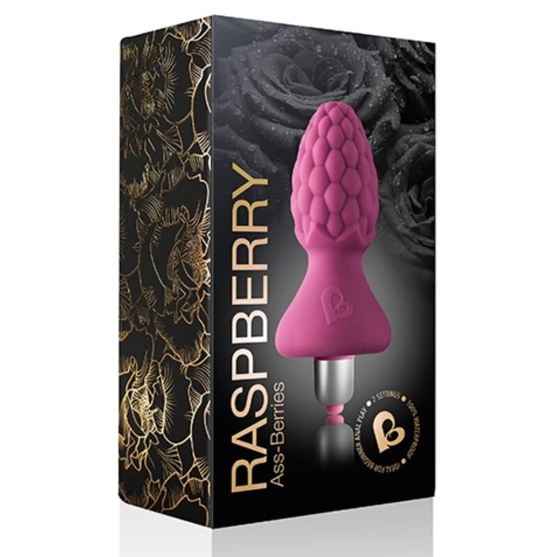 Rocks-Off Assberries Raspberry Plug Anal