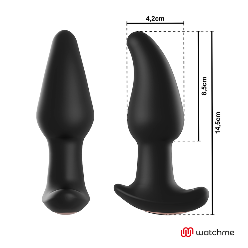 Anbiguo Watchme Remote Control Anal Plug Vibrator With Rotation Of Amadeus Pearls