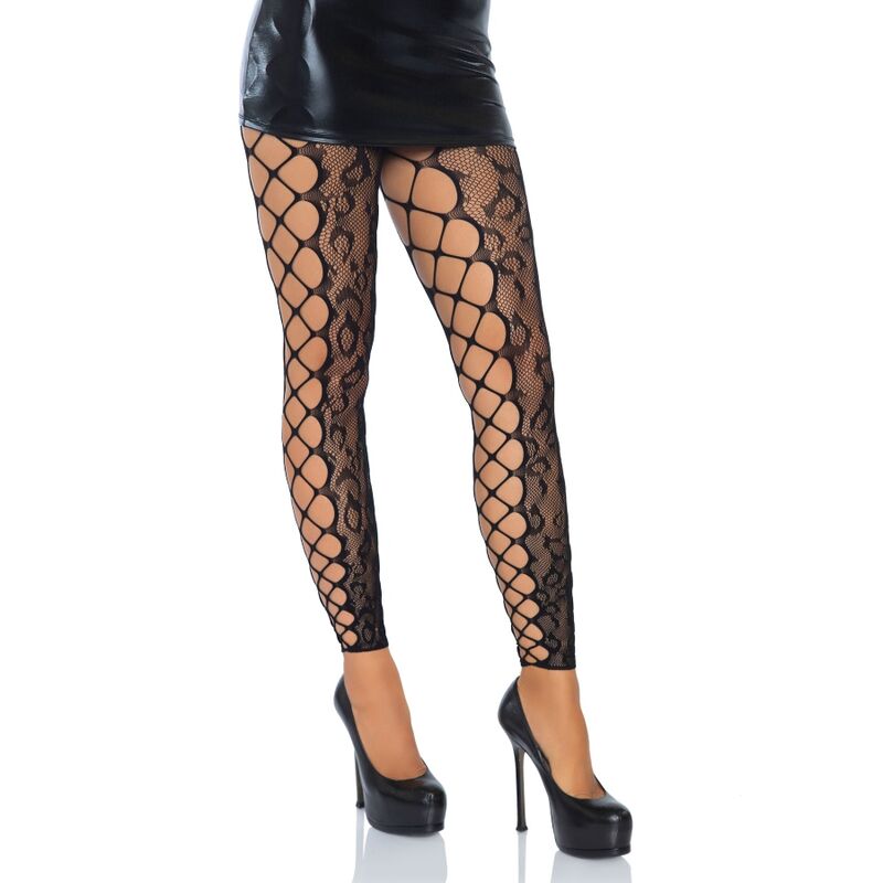 Leg Avenue Hosiery Leg Avenue - Footless Crothless Tights One Size