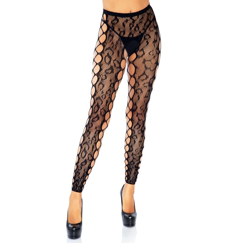 Leg Avenue Hosiery Leg Avenue - Footless Crothless Tights One Size