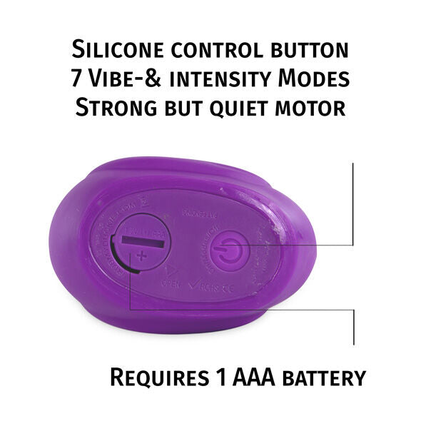 Big Teaze Toys Big Tease Toys - I Rub My Duckie Classic Vibrating Duck Purple