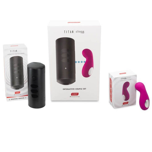 Kiiroo Titan And Cliona Lilac Couples Set