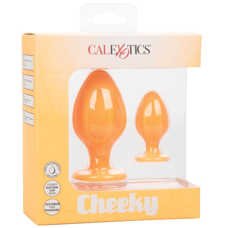 Calexotics Cheeky Buttplug Orange