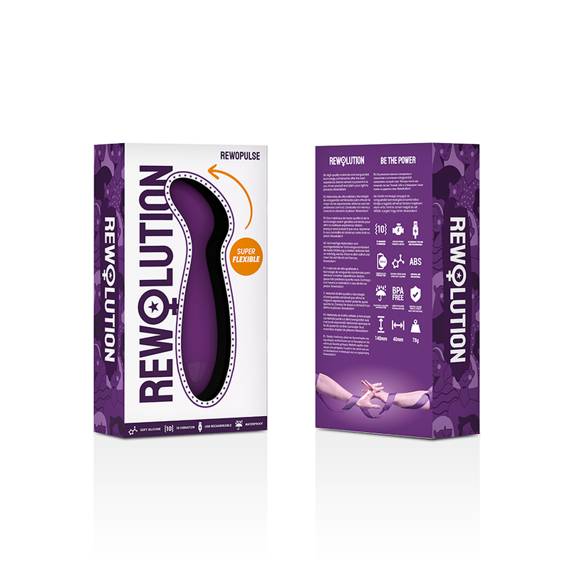 Rewolution Rewopulse Flexible Vibrator G-Point Stimulator