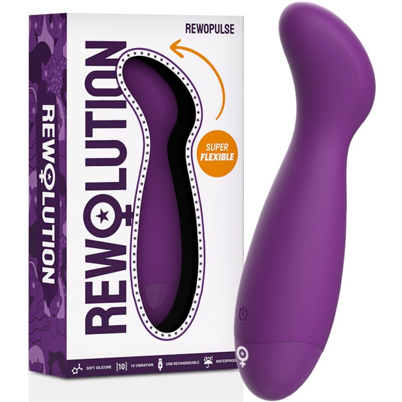 Rewolution Rewopulse Flexible Vibrator G-Point Stimulator