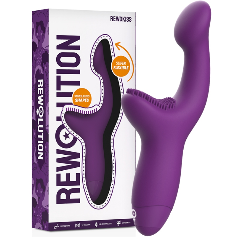 Rewolution Rewokiss Vibrator Point To Stimulator