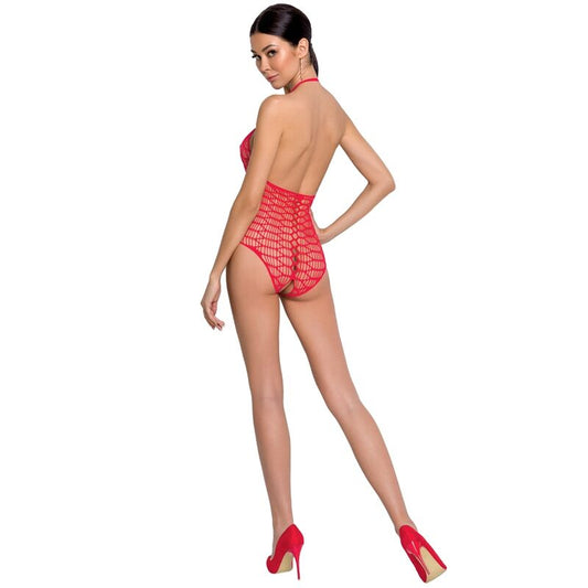 Passion Woman Passion - Woman Bs087 Red Bodystocking One Size