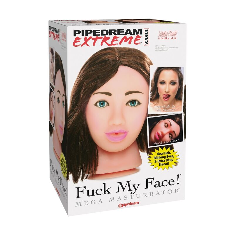 Extreme Toyz Fuck Me Mega Masturbador Brown Face