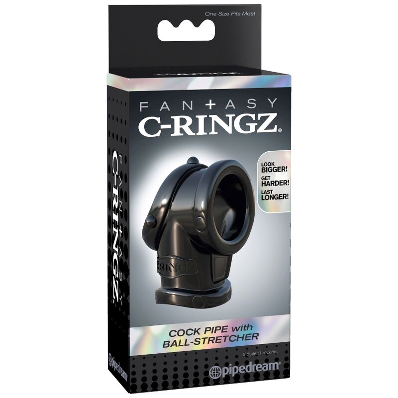 Fantasy C-Ringz Cock Pipe With Ball Strech