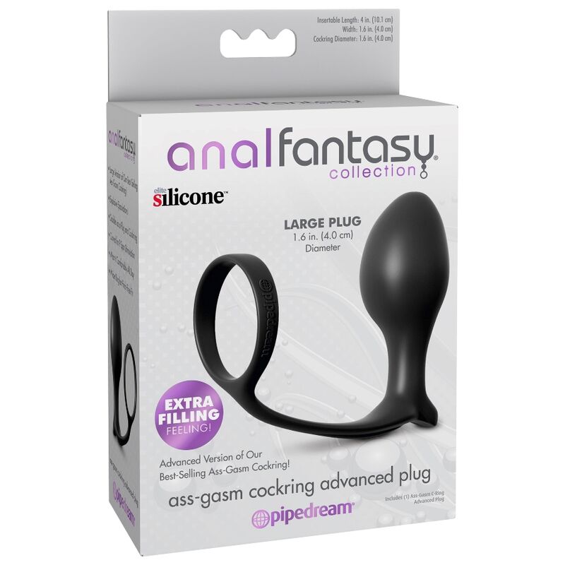Anal Fantasy Series Anal Fantasy - Collection Ass-Gasm Advanced Ring With Anal Plug
