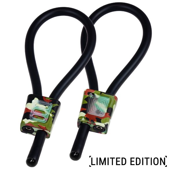 Electrastim Prestige Electraloops Adjustable Cock Rings Camouflage