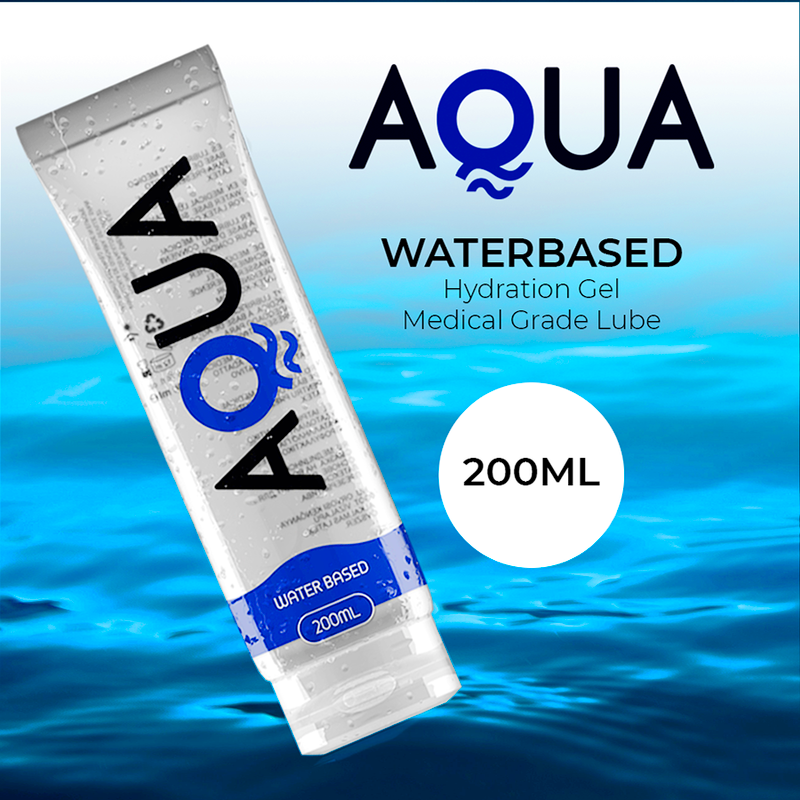 Aqua Quality Lubricante Base De Agua 200 Ml