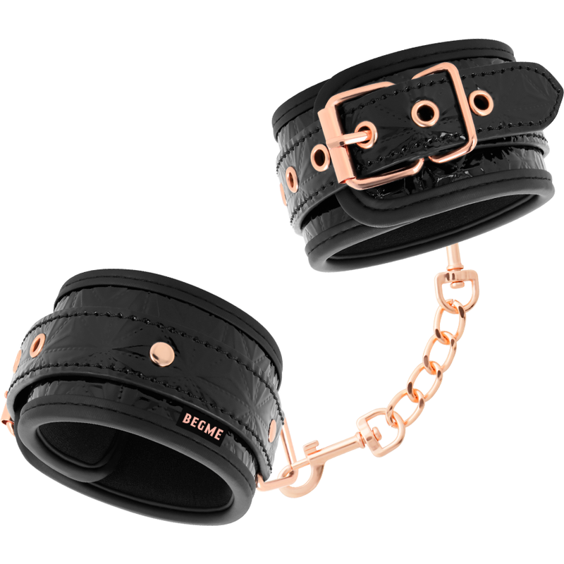 Begme Black Edition Begme - Black Edition Premium Ankle Cuffs With Neoprene Lining