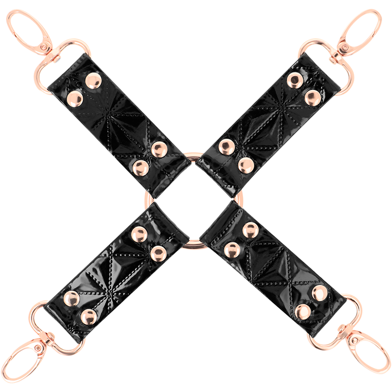Begme Black Edition Begme - Black Edition Vegan Leather Hog Tie