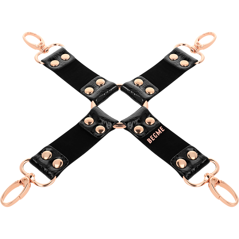 Begme Black Edition Begme - Black Edition Vegan Leather Hog Tie