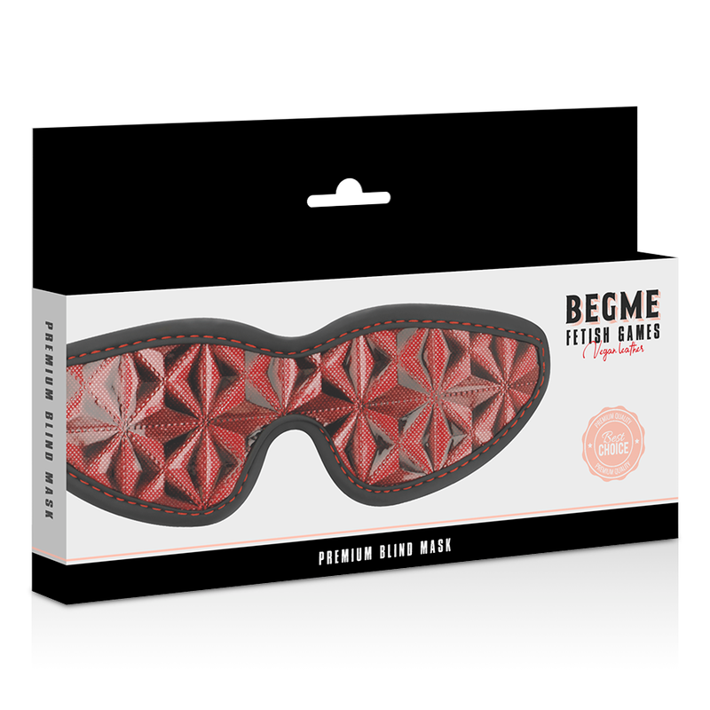 Begme Red Edition Begme - Red Edition Premium Blind Mask With Neoprene Lining