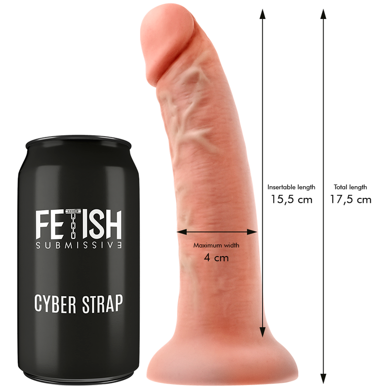 Fetish Submissive Cyber Strap - Harness With Dildo And Bullet Remote Control Watchme S Technology