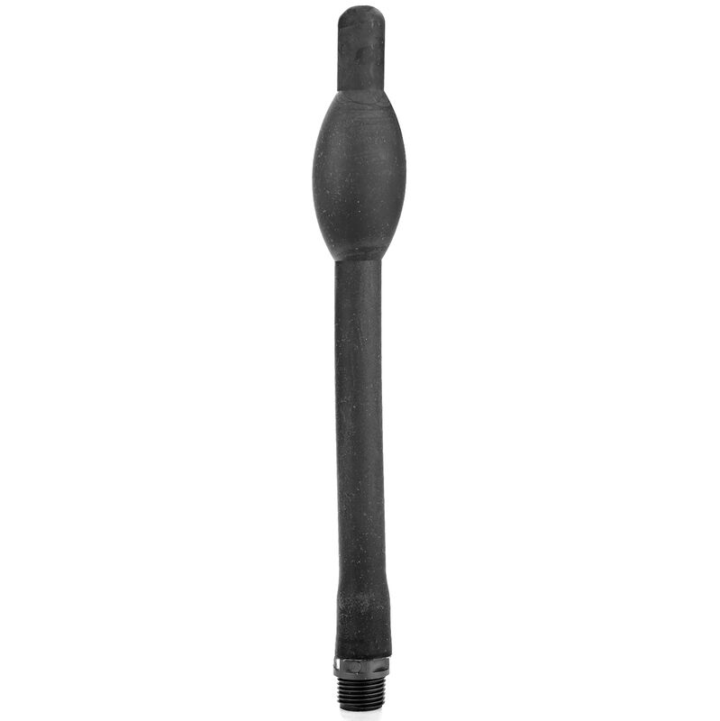 All Black Shower Anal Hinchable Silicone 27 Cm