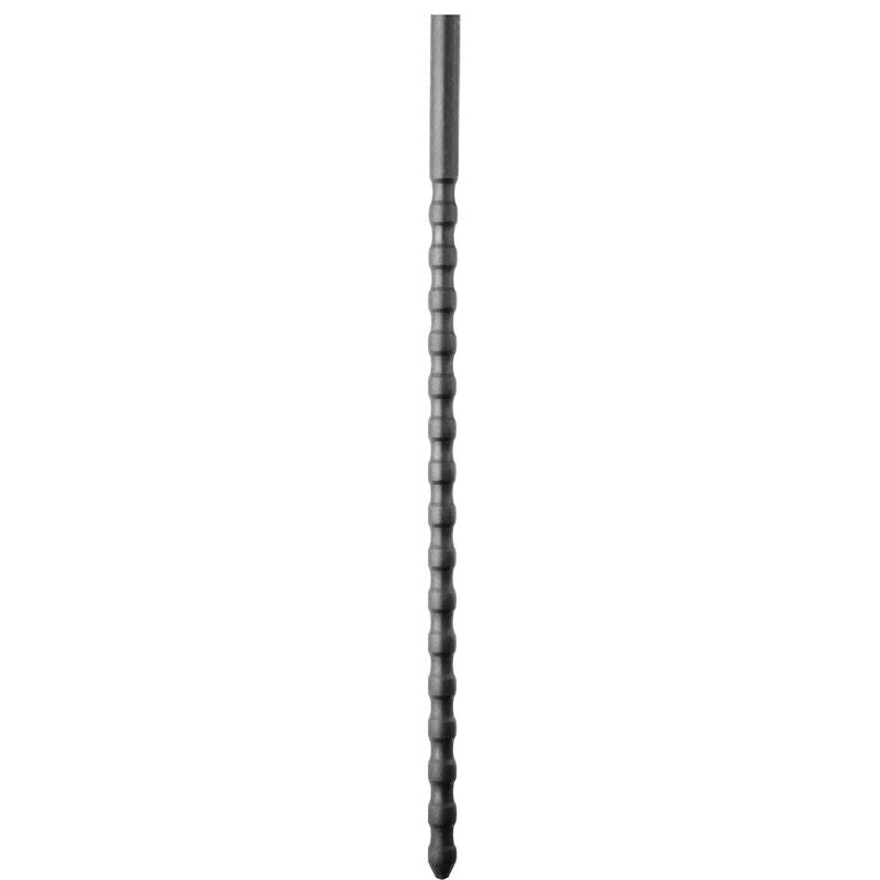 All Black 6/8 Mm Silicone Urethral Probe
