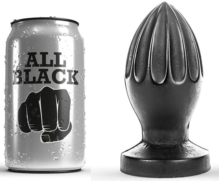 All Black Plug Anal 12 Cm