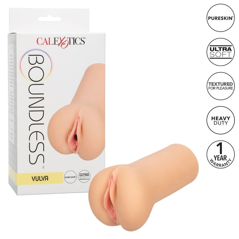 Calexotics Boundless Vulva Stroker Light Skin