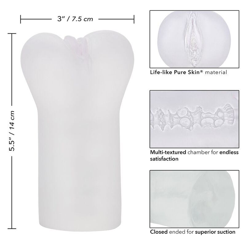 Calexotics Boundless Vulva Stroker Transparent
