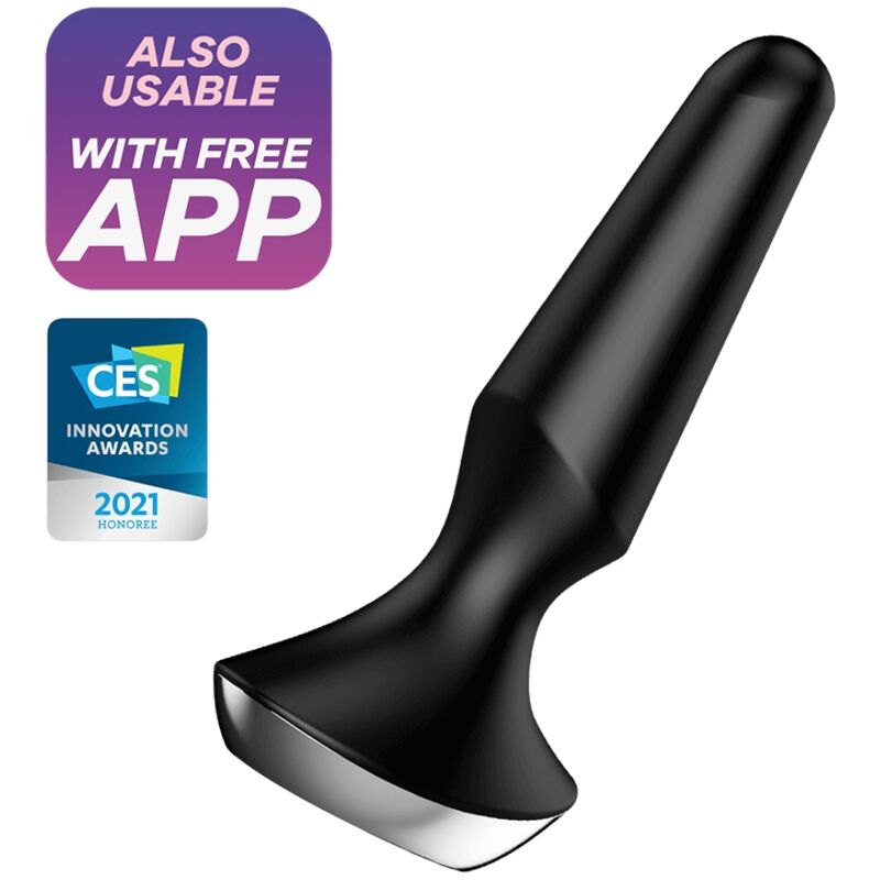 Satisfyer Connect Satisfyer - Plug Ilicious 2 Plug Vibrator Black
