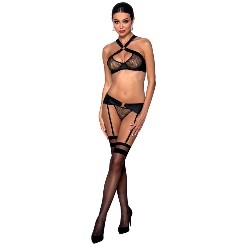 Passion Woman Sets Passion - Amanda Ecological Leather Set S/M