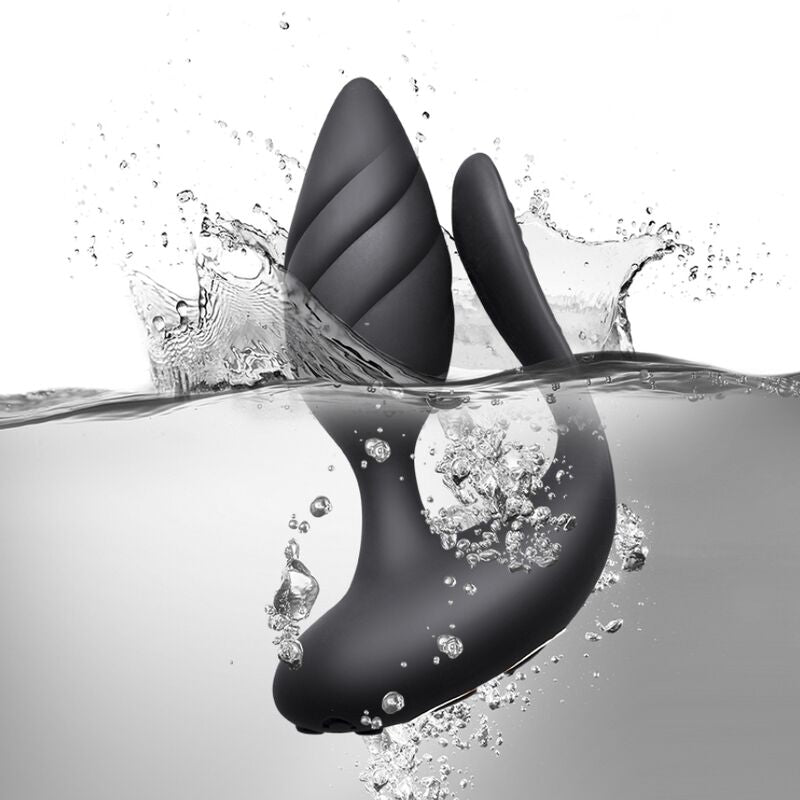 Rocks-Off Cocktail Plug Remote Control - Black