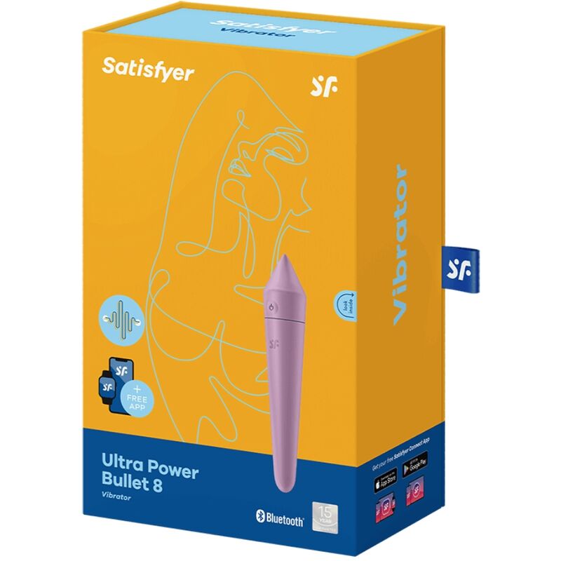 Satisfyer Connect Satisfyer - Ultra Power Bullet 8 Lilac