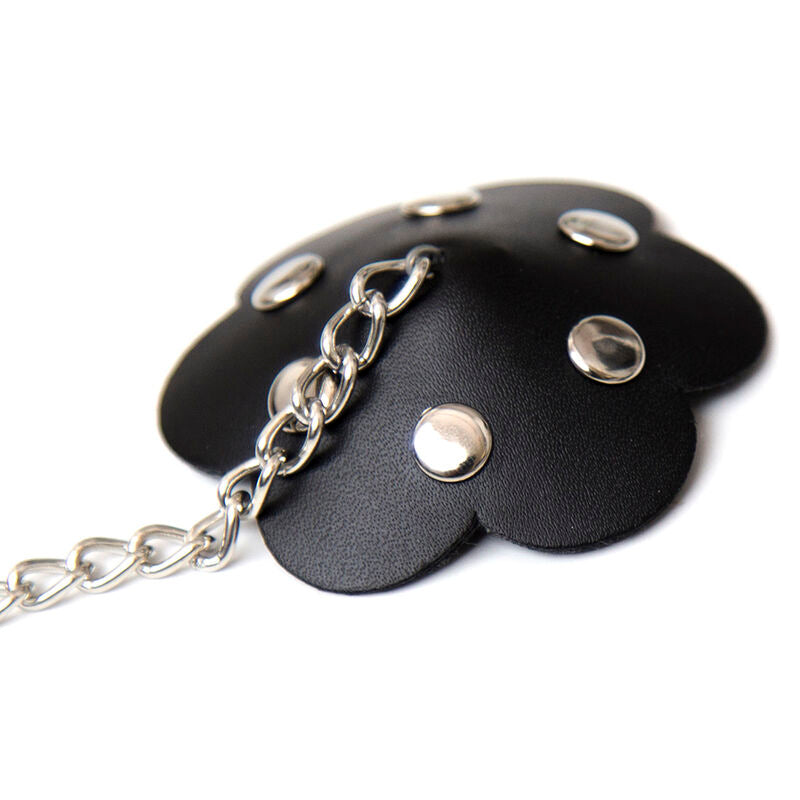 Ohmama Fetish Petal Nipple Shield With Chain