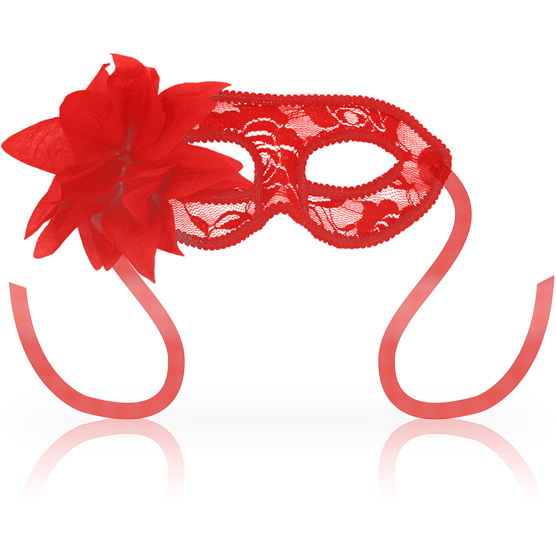 Ohmama Masks Ohmama - Masks Masks With Lace And Red Flower