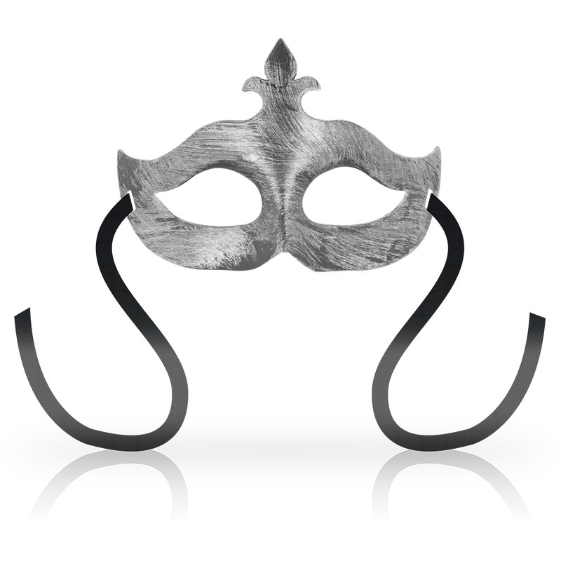 Ohmama Masks Ohmama - Masks Flower De Lis Silver Mask
