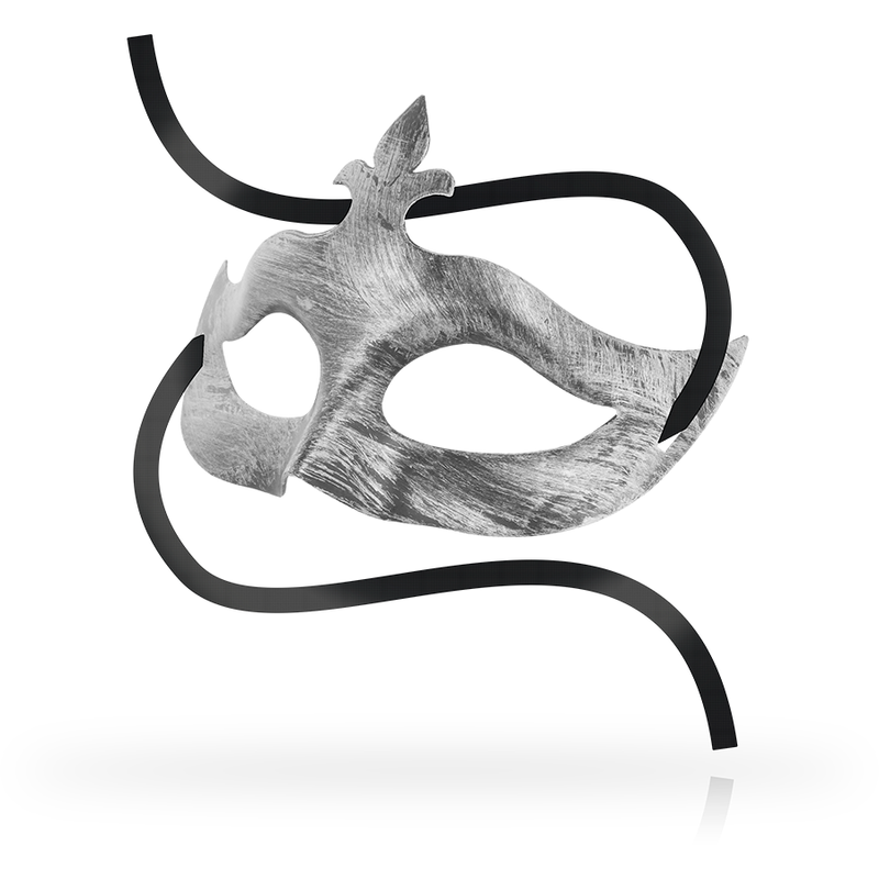 Ohmama Masks Ohmama - Masks Flower De Lis Silver Mask
