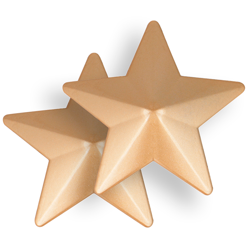 Coquette Accessories Coquette Chic Desire - Nipple Covers Golden Stars