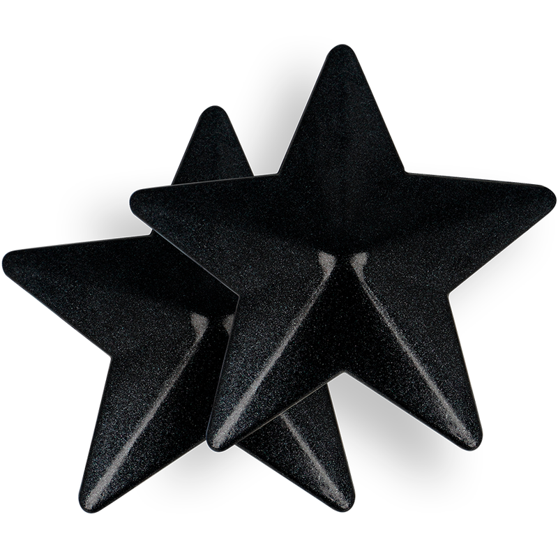 Coquette Accessories Coquette Chic Desire - Nipple Covers Black Stars