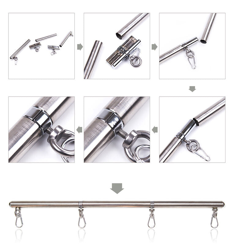 Ohmama Fetish Restraint Bar 4 Hooks