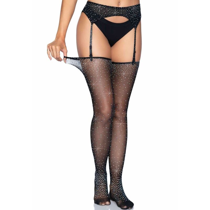Leg Avenue Sets Leg Avenue - Garter Belt And Stockings Set One Size