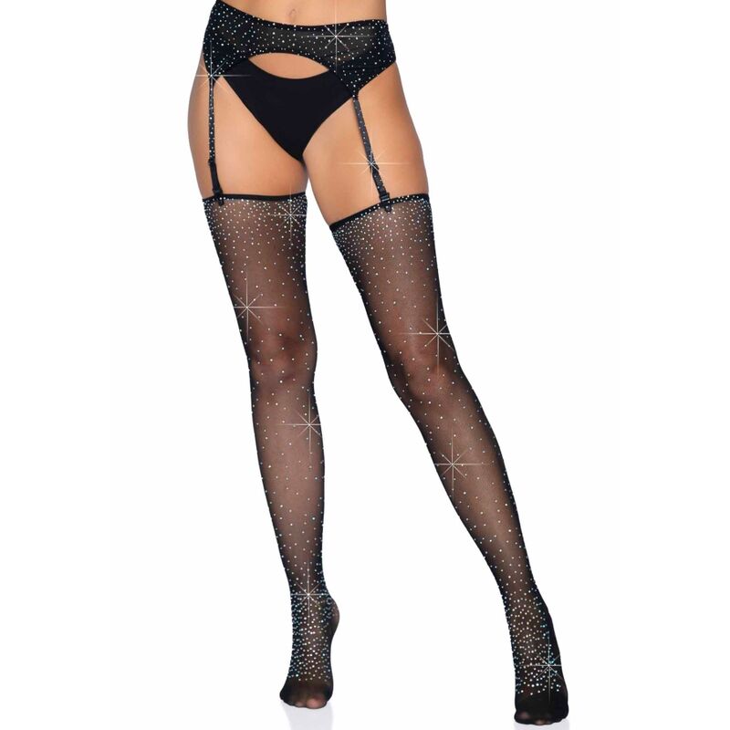 Leg Avenue Sets Leg Avenue - Garter Belt And Stockings Set One Size