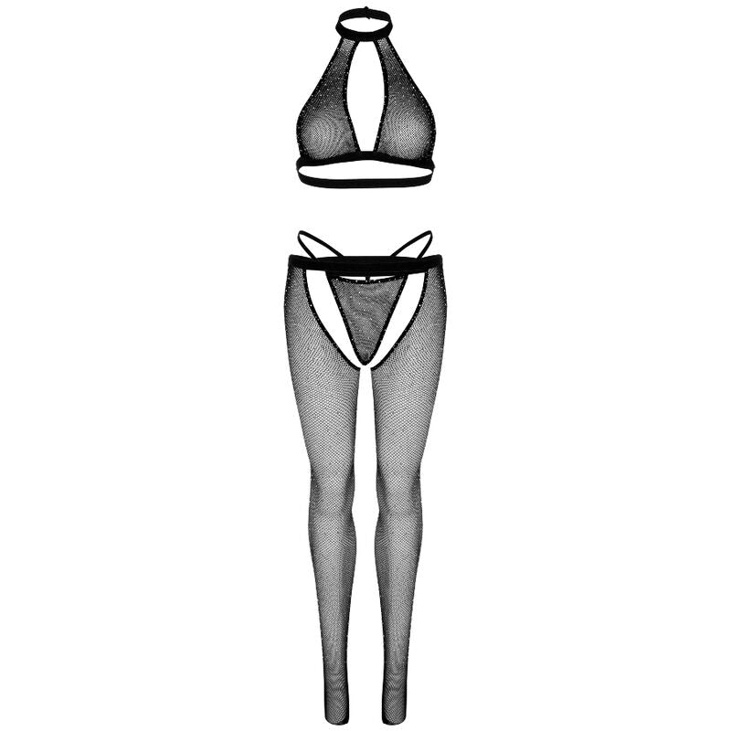 Leg Avenue Sets Leg Avenue - Fishnet Top, G-String And Tights