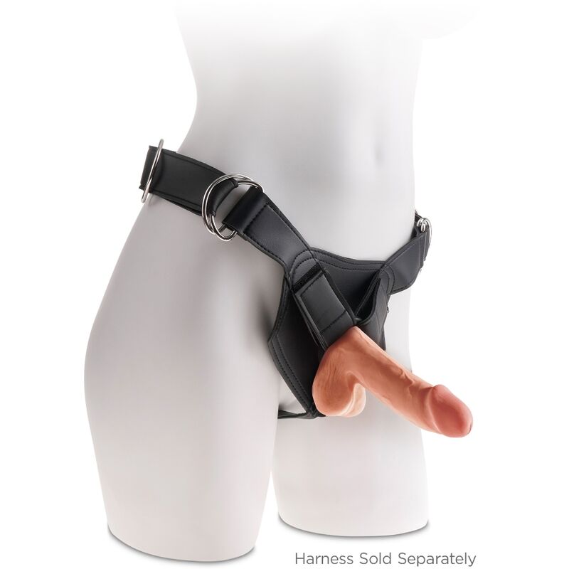 King Cock Plus King Cock - Plus 3D Dildo With Balls 17 Cm