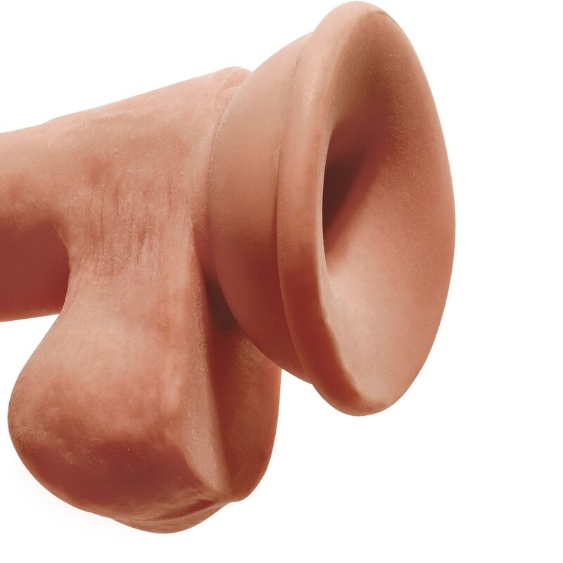 King Cock Plus King Cock - Plus 3D Dildo With Balls 17 Cm