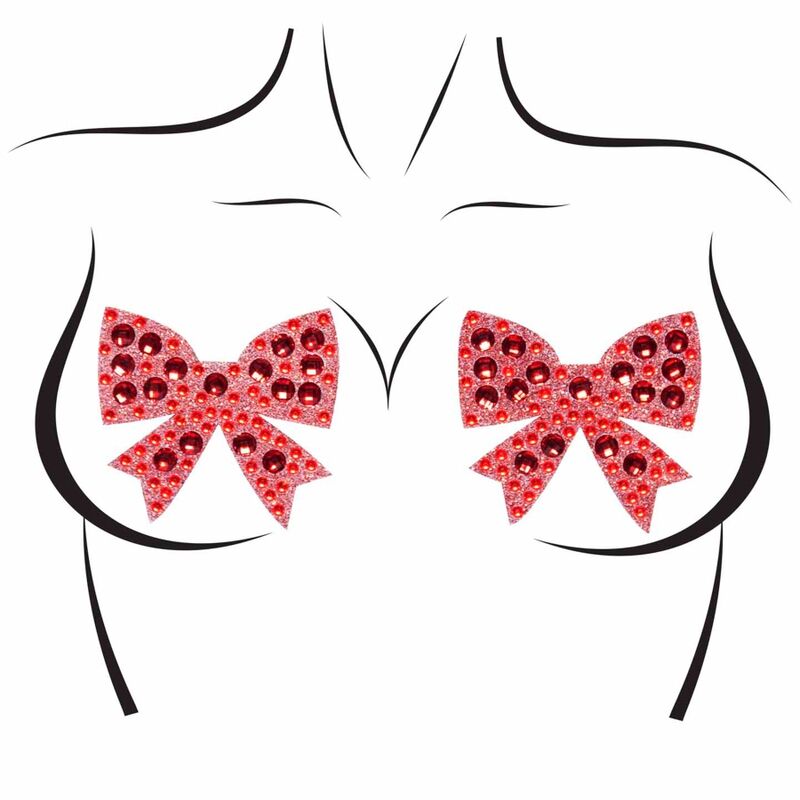 Leg Avenue Accessories Leg Avenue - Bows Nipple Covers One Size