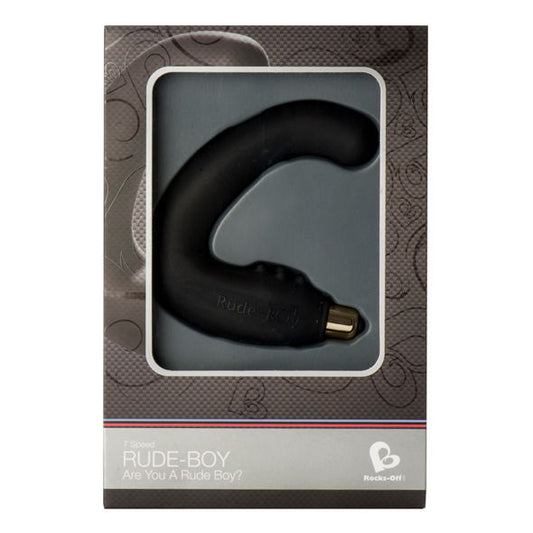 Rocks-Off Rude-Boy Male G-Spot Massager 7 V Black