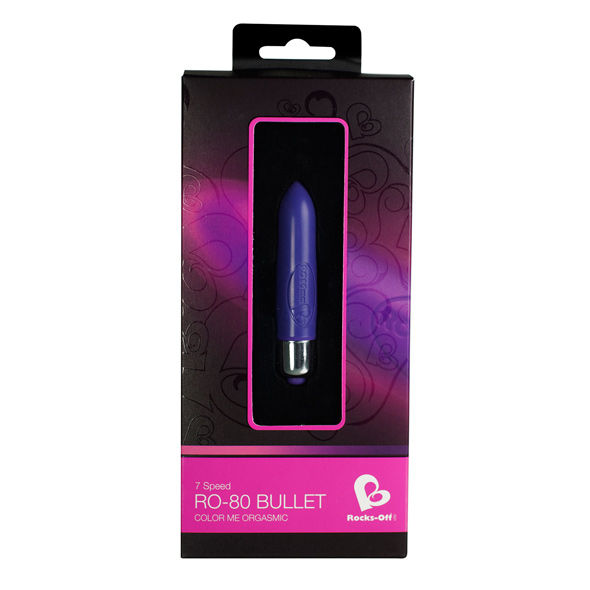 Rocks-Off Ro-80 Mm Color Changin Vibrating Bullet 7 V