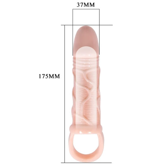 Baile For Him Baile - Penis Extender Sheath With Strap For Testicles 13.5 Cm