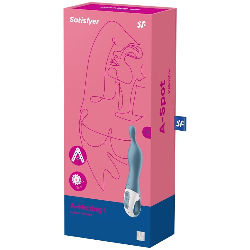 Satisfyer A-Mazing 1 Spot Vibrator Blå