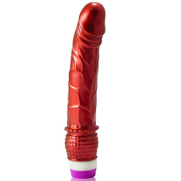 Baile Vibrators Baile - Realistic Red Vibrator 23 Cm