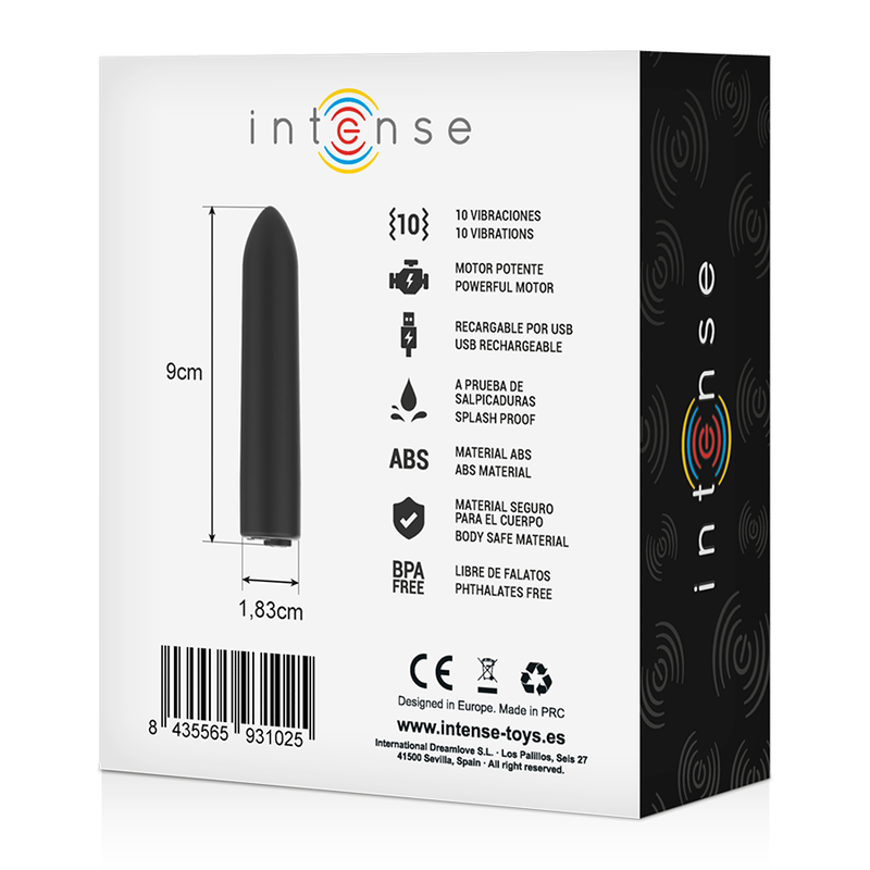 Intense Fun Intense - Vibrating Bullet - 10 Patterns